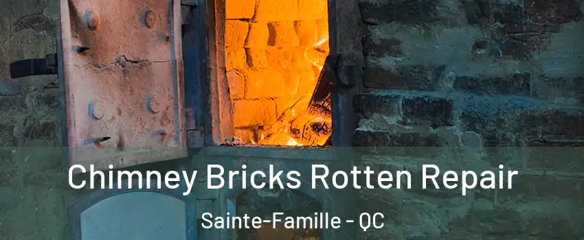  Chimney Bricks Rotten Repair Sainte-Famille - QC