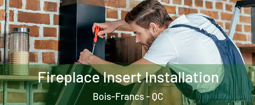  Fireplace Insert Installation Bois-Francs - QC