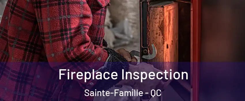  Fireplace Inspection Sainte-Famille - QC