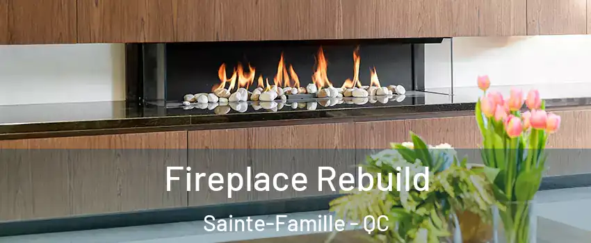  Fireplace Rebuild Sainte-Famille - QC
