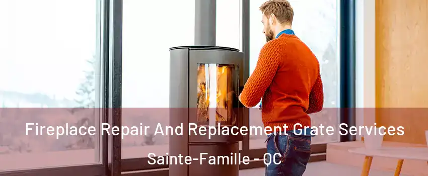  Fireplace Repair And Replacement Grate Services Sainte-Famille - QC