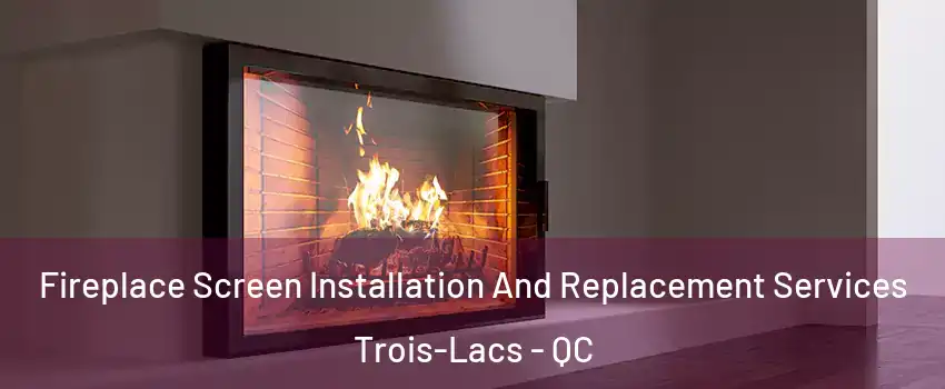  Fireplace Screen Installation And Replacement Services Trois-Lacs - QC