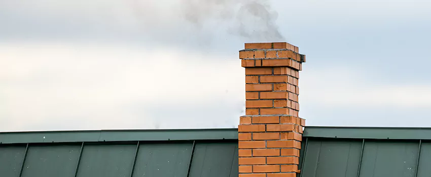 Commercial Brick Chimney Installation in Victoriaville, Quebec