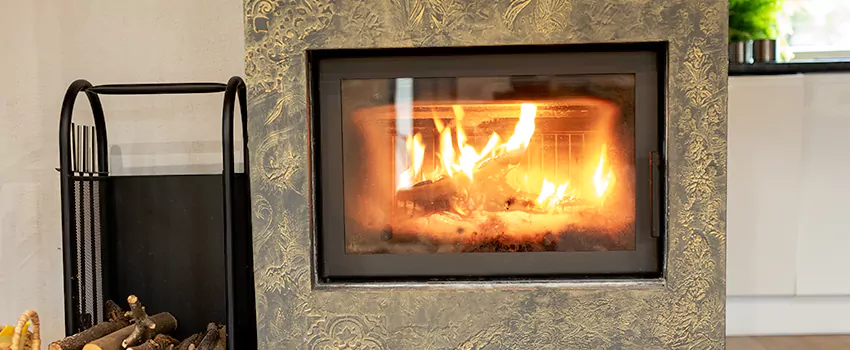 Decorative Electric Fireplace Installation in Victoriaville, QC