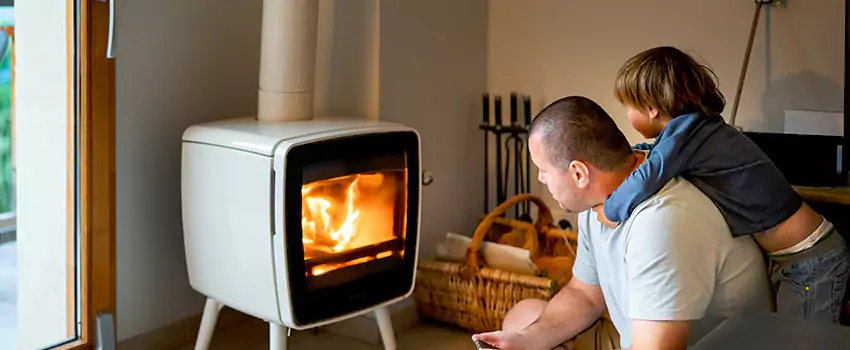 Morso Cast Iron Fireplace Insert Installation in Victoriaville, QC