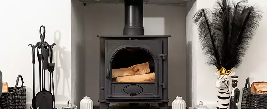 Thelin Hearth Products Providence Pellet Insert Fireplace Installation in Arthabaska, QC