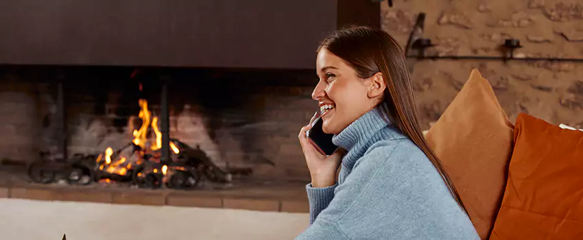 Dimplex Built-In Electric Fireplace Installation in Victoriaville, QC