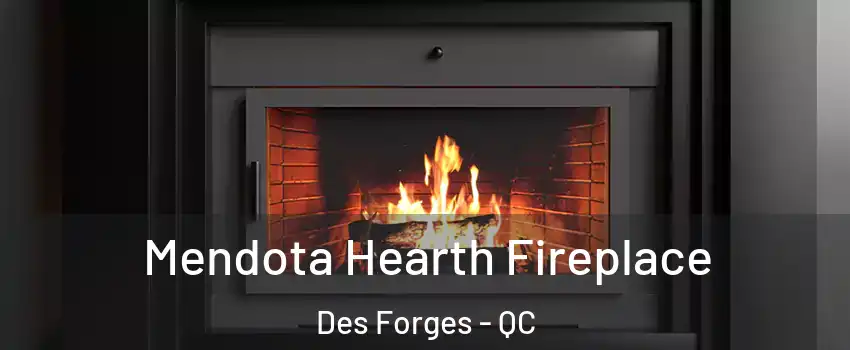  Mendota Hearth Fireplace Des Forges - QC