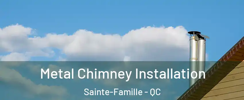  Metal Chimney Installation Sainte-Famille - QC