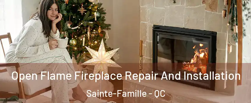  Open Flame Fireplace Repair And Installation Sainte-Famille - QC